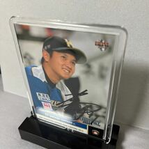 BBM2014 北海道日本ハムファイターズ 大谷翔平 直書き オンカード 直筆サインカード 当選品_画像3