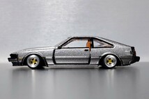 希少 プレミアム 1/62 トヨタ セリカ XX 改 A60 前期 2800GT 深リム SSR シャコタン カスタム ツライチ 改造 ハチマル グラチャン (1/64)_画像3