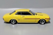 希少 ファミマ 1/64 京商 64 コレクション トヨタ セリカ 1600GT 改 初代 前期 深リム ハヤシ シャコタン ツライチ カスタム 改造 旧車_画像6