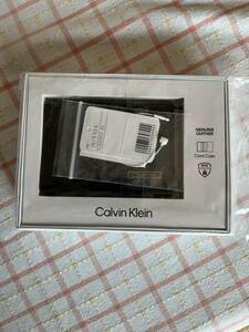 新品未使用! Calvin Klein カードケース CK 31CK200003 Card Case メンズ 001 Black ブラック 他と同梱可!