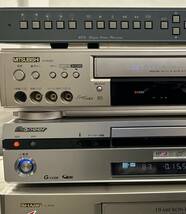 シャープ 三菱 Pioneer レトロ家電　ビデオデッキ ビデオカセットレコーダー　DVDレコーダー その他 　ジャンク品　未チェック まとめ売り_画像5