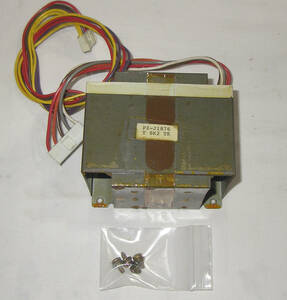 * trance type power supply POWER TRANSFORMER PZ-JL876 (TASCAM TM-D4000) *OK!!*