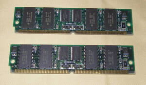 ★Memory MD98022A 64MB X2=128MB 72Pin SIMM★OK!!★