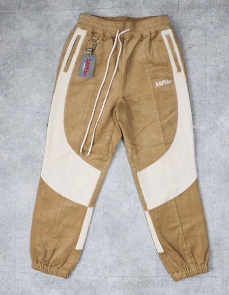 SAPEur CORDUROY PANTS ベージュ XL