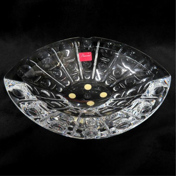 新品 バカラ エキノックス アッシュトレイ 灰皿 小物入れ 小皿 箱入り 栞 新品 バカラ エキノックス アッシュトレイ 灰皿 小物入れ 小皿 箱入り 栞