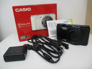 0602A　CASIO カシオ コンパクトデジタルカメラ EX-ZR1000 通電/簡易動作確認済 箱付