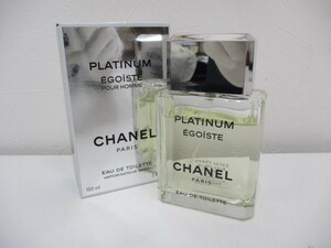0832Ａ　香水 CHANEL シャネル PLATINUM EGOISTE プラチナ エゴイスト 100ml 残量約7～8割