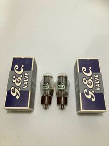 真空管 gec CV2523 /A1834/6AS7G NOS 二本セット　元箱付き