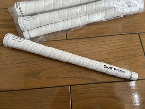 ★新品　ゴルフプライド GOLFPRIDE ツアーラップ Tour Wrap 2G M60 バックラインなし ホワイト　Midサイズ　6本