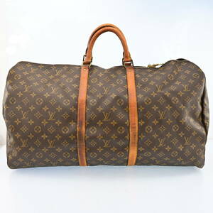 LOUIS VUITTON ルイヴィトン LV モノグラム キーポル60 ボストンバッグ 旅行バッグ レディース メンズ　ジャンク　B1741CR601