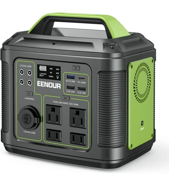 ポータブル電源 80000mAh/296WhAC(300W 瞬間最大600W) ポータブル電源 サブバッテリー 蓄電池 車中泊