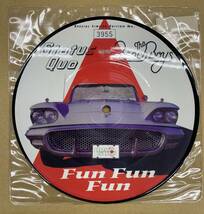 7インチEP 限定 ピクチャー盤 STATUS QUA with BEACH BOYS Fun Fun Fun 5762627 ナンバリング入り_画像3