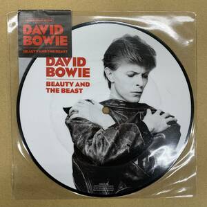 未開封 限定 EP DAVIE BOWIE Beauty And The Beast / Black Out DBBATB40 EU ピクチャー盤 PARLOPHONE