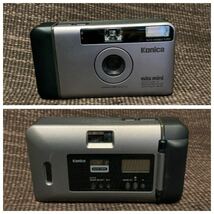 Konica Big mini フィルムカメラ BM-301 LENS 35㎜ F3.5 2台　ジャンク品_画像2