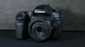 １円スタート☆名機Canon EOS 80D ボディ＋パンケーキレンズセット　セミプロ＆スナップ用として高品質撮影202401-80DP_1005