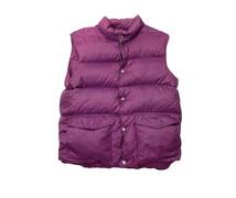 80s 90s POINT COUNTRY DOWN VEST ビンテージ USA ポイント ダウン ベスト L.L.BEAN エルエルビーン ウールリッチ ノースフェイス 茶タグ_画像1