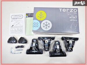 ●新品 Terzo テルッツォ ルーフオンフットセット 専用ロック機構 ブラック EF14BLX 棚2I13