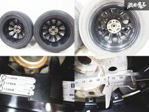 TOPY トピー ZINA YOUIKK ジーナ ユーイック 15インチ 5.5J +42 4穴 PCD100 ブリヂストン 175/65R15 4本 ワゴンR アルト タント ムーヴ_画像8