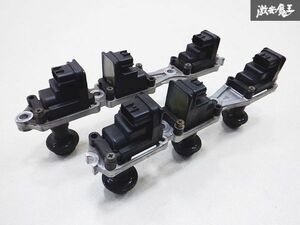 【実動外し】 保証付 日産純正 BNR34 スカイライン GT-R RB26DETT イグニッションコイル 6本 即納 ダイレクトイグニッションコイル 棚