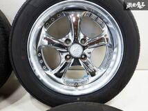 【希少品！】 WORK ワーク VS-KF KF 15インチ 6J +35 6J +30 4穴 PCD100 175/65R15 溝有り タイヤ付き 4本セット ロードスター シビック_画像4