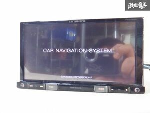 地図データ 2017年！！保証付 carrozzeria カロッツェリア メモリーナビ AVIC-RZ09 HDMI Bluetooth DVD CD 地デジ リモコン付 棚C12