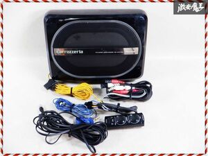 保証付 carrozzeria カロッツェリア TS-WX110A ウーハー サブウーハー最大出力150w 電源ハーネス リモコン付き 棚E6