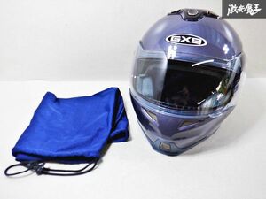 GXBf lip up helmet full-face GXB-339G gray metallic L size shield all-purpose immediate payment shelves 2I2