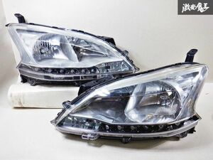 LED点灯OK！！日産純正 B17 シルフィー ハロゲン ヘッドライト ヘッドランプ 左右 STANLEY P9361 刻印:K 即納 棚G7