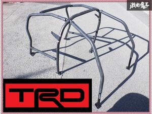 希少!! TRD NCP131 ヴィッツ ロールバー ロールゲージ 7点式 ダッシュ逃げ 60φ 当て板付き 棚2R9