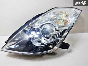 HID点灯OK！！日産純正 Z33 フェアレディZ 後期 HID キセノン ヘッドライト ヘッドランプ 左 助手席 KOITO 100-63820 刻印:P 棚J3