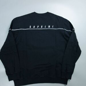 シュプリーム supreme Yoke Piping L/S Top 長袖Tシャツ ロンT 薄手スウェット 黒 メンズ M