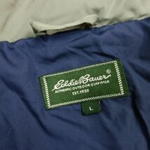 00s Eddie Bauer エディーバウアー サーモライト中綿ダウンジャケット ブルゾン L メンズ_画像4