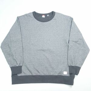 NANGA ナンガ エコハイブリットクルースウェット ECO HYBRID SWEAT SHIRT XL メンズ グレー NW2241-1F220