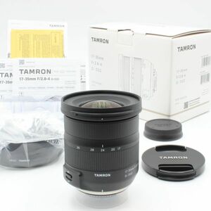 【極美品】 TAMRON タムロン 17-35mm f2.8-4 Di OSD A037 元箱 付属品付き tamron ニコン Nikon 27005