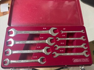 KTC MIRROR TOOL OPEN　END WRENCH SET スパナ　レンチセット　8本　