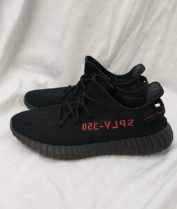 adidas YEEZY BOOST 350 V2 BRED 2017 アディダス イージーブースト ブレッド 28.5cm 黒 赤 ブラック レッド CP9652 店舗受取可