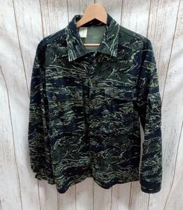 N.Hoolywood 18AW 982-SH01-062ミリタリージャケット Camouflage Shirt Jacket カモフラ サイズ38(M) エヌハリウッド グリーン メンズ