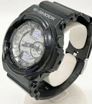 CASIO カシオ G-SHOCK ジーショック GA-150MF クォーツ ブラック ラバーバンド 腕時計_画像2