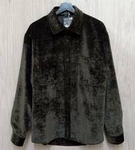 KITH/キス/長袖シャツ/23-050-060-0009-3-0/CHENILLE APOLLO SHIRT Kindling/KT-2085/ブラウン/Mサイズ_画像1