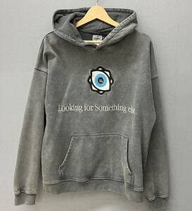 WANNA L.F.S.E cotton faded hoodie メンズ パーカー　XLサイズ グレー