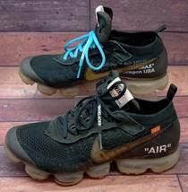 NIKE OFF WHITE ナイキオフホワイト/AIRVAPORMAX ヴィパーマックス /AA3831-002 //サイズ27.5cm/左右紐違い/箱無し_画像2