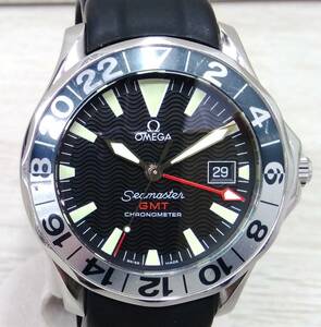 OMEGA オメガ シーマスター プロフェッショナル GMT 50周年記念モデル 2234.50／8006**** 自動巻き 腕時計【2024/01・OH・研磨済】