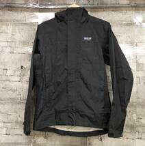 12年製 patagonia パタゴニア トレントシェルジャケット ナイロンジャケット 83800 サイズXS ブラック 店舗受取可_画像1