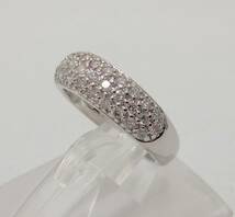 STAR JEWELRY スタージュエリー Pt950 リング ダイヤ0.45ct 3号 4.3g_画像3