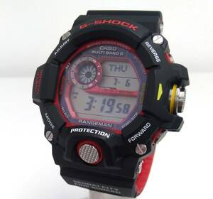 CASIO カシオ G-SHOCK RANGEMAN 限定モデル 緊急消防援助隊 創設25周年 GW-9400NFST-1AJR 腕時計 電波ソーラー メンズ