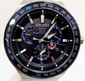 お値下げ中！【箱付き】SEIKO ASTRON SBXB133 8X53-0AX0-2 ホンダジェットスペシャル限定1627／2000 GPSソーラー 電波 チタン 腕時計