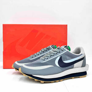 CLOT Sacai Nike Waffle Grey Obsidian/Cool Grey クロット サカイ ナイキ ワッフル グレーオブシディアン/クールグレー DH3114-001 26.0cm