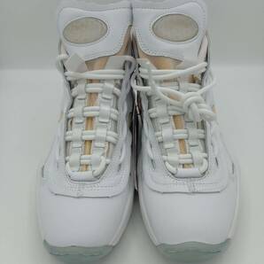 スニーカー Reebok × Maison Margiela リーボック メゾンマルジェラ Question Mid Memory Of Basketball 128291106 27.5cm ホワイトの画像2