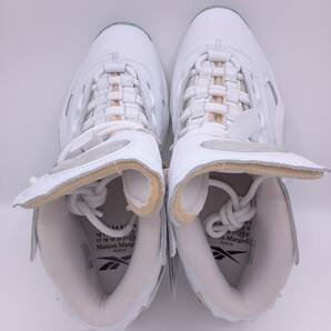 スニーカー Reebok × Maison Margiela リーボック メゾンマルジェラ Question Mid Memory Of Basketball 128291106 27.5cm ホワイトの画像5