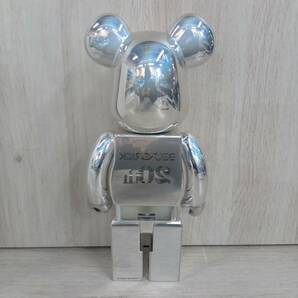 BE@RBRICK 20th DEEP CHROME Ver.400％ WORLD WIDE TOUR 3 ベアブリック フィギュア メディコムトイの画像3